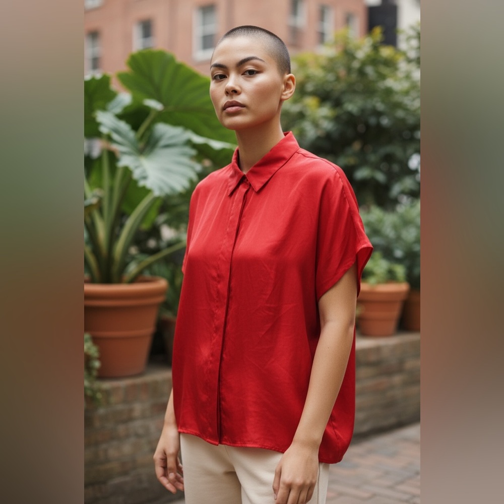 (SHERIDAN SQUARE) blouse